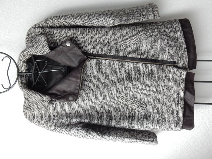 Parka/Veste gris/noir