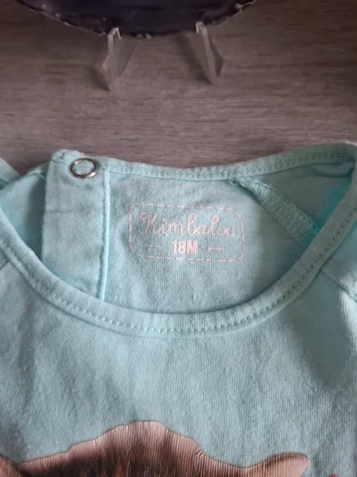 T-shirt a manche courte taille 18 mois - photo numéro 3