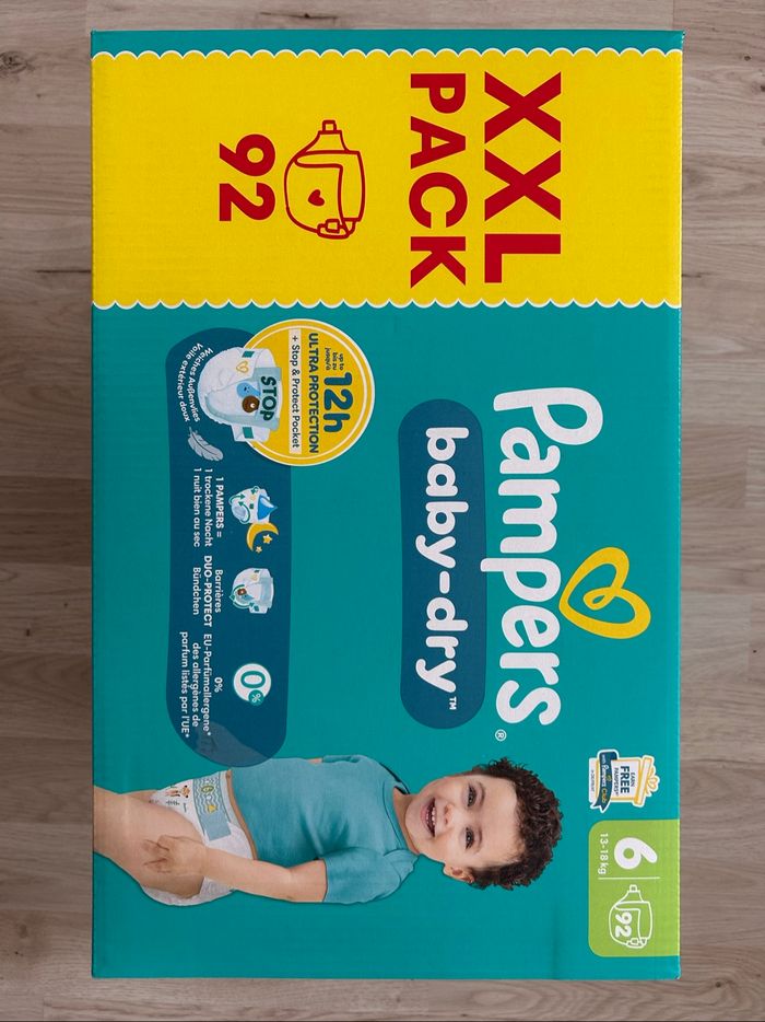 Pampers taille 6 - photo numéro 2