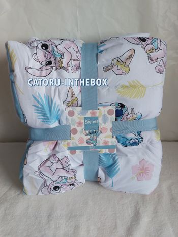 Couverture / Couette / Quilt Disney Stitch & Angel | 120x150cm