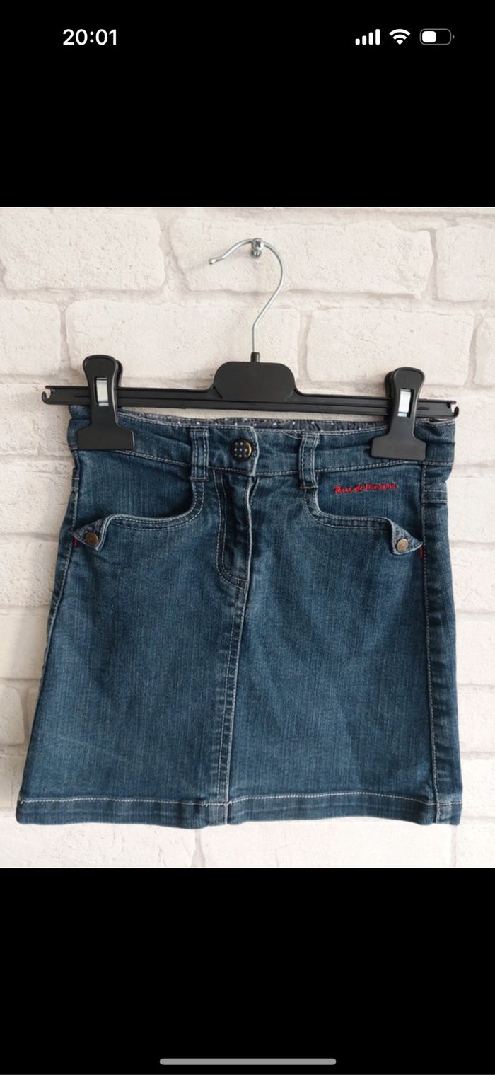 Jupe en jeans Terre De Marins taille 6 ans