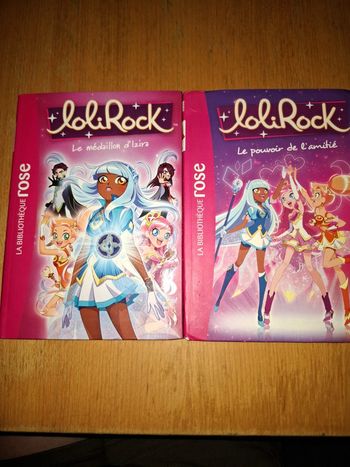 Livres lolirock la bibliographie rose