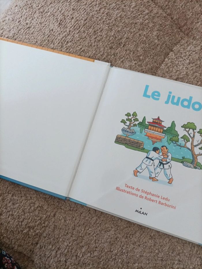Livre Mes p'tits Docs Le judo - photo numéro 7