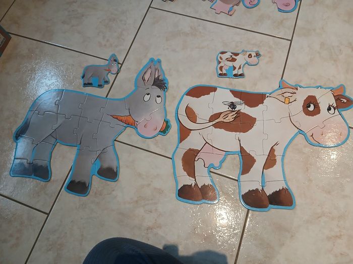 Puzzle géant animaux Djeco - photo numéro 4