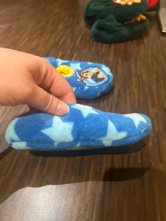 Chaussons antidérapants à enfiler enfant garcon pat patrouille chase taille 26/28 - photo numéro 8