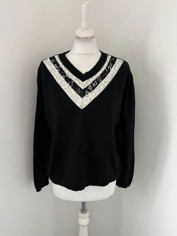 Pull col en V laine et cachemire The Kooples S