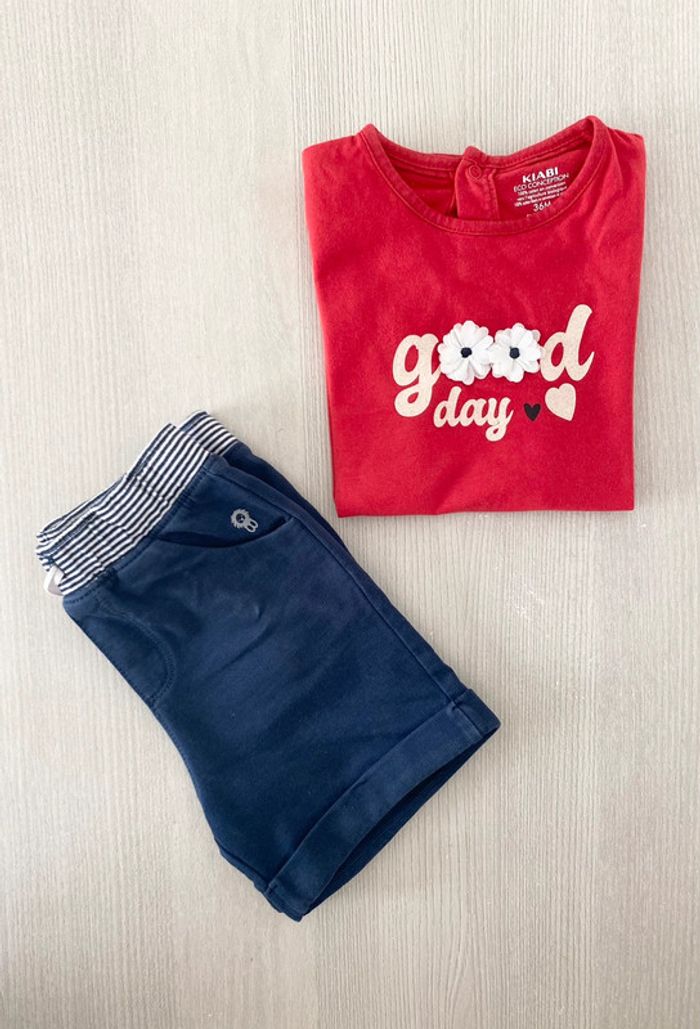 Ensemble d’été fleur 🌸 fille 36mois / 3 ans - photo numéro 7