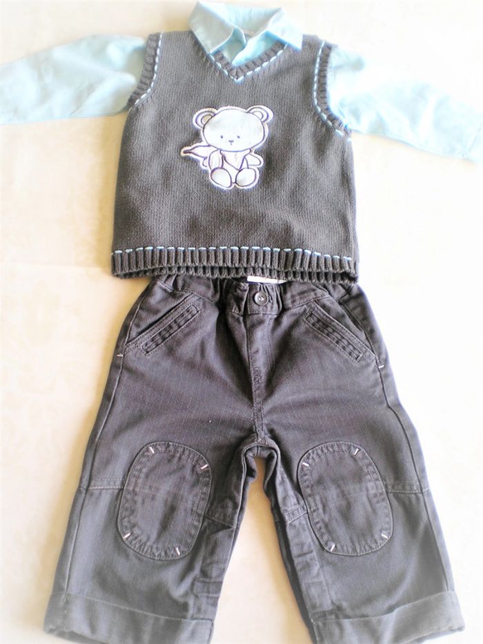 Lot "automne - garçon 9 mois - photo numéro 3