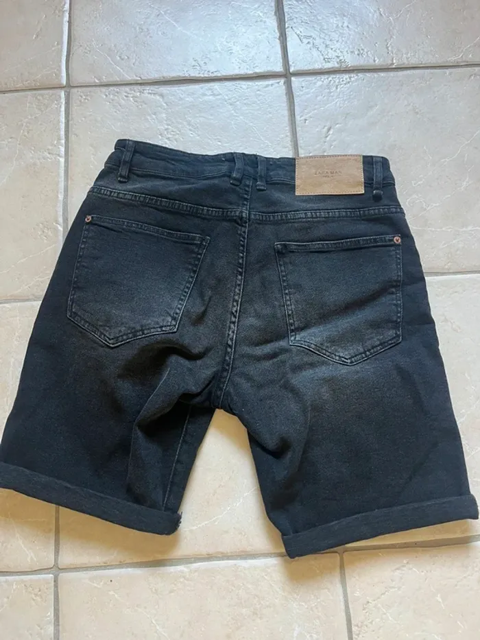 Short en jean Zara homme - photo numéro 3