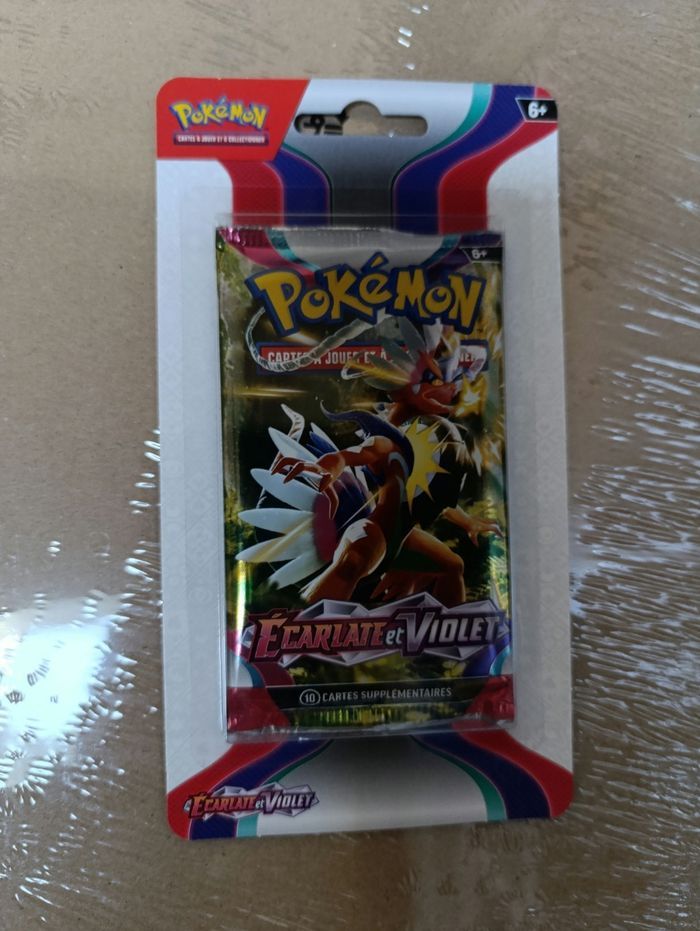 ART SET - blister ev01 sous blister - Ecarlate et Violet neuf - photo numéro 2