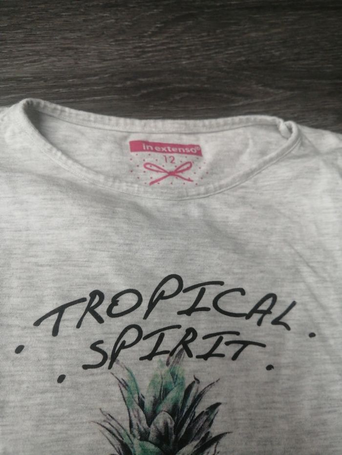 Tee shirt manche courte fruits 12A - photo numéro 3