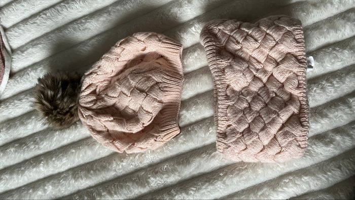 Ensemble bonnet echarpe 3/6mois - photo numéro 3