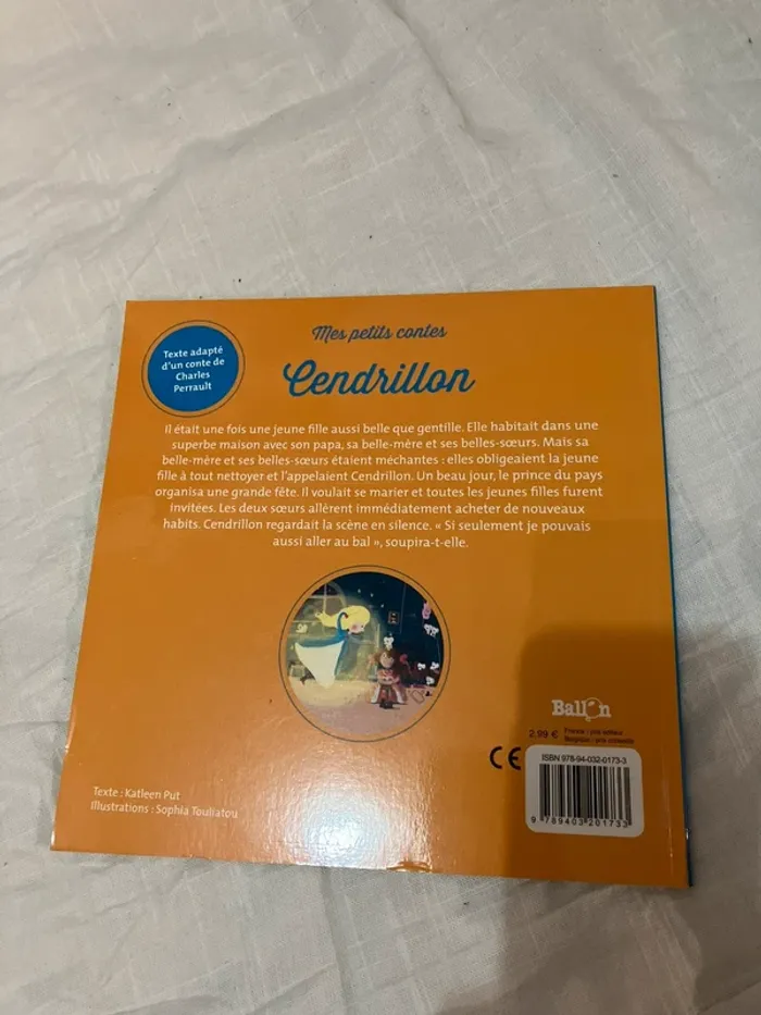 Livre enfant – Cendrillon - photo numéro 4
