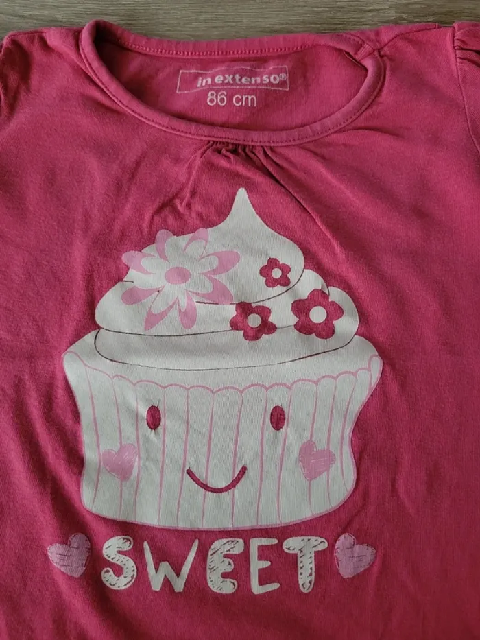 Lot de 4 tee-shirts fille en 18 mois - photo numéro 10