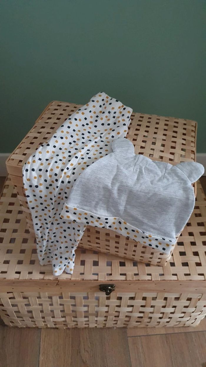 Ensemble bonnet + legging