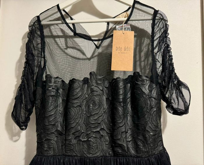 Robe neuve voluptueuse façon bustier et jupon deby Debo taille m - photo numéro 3