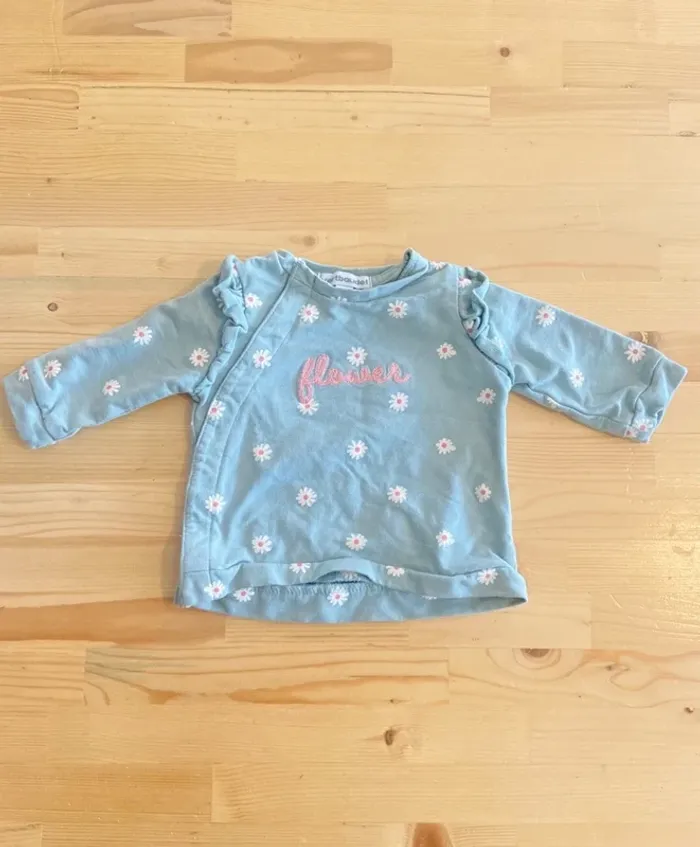 Pull fleurit marguerite