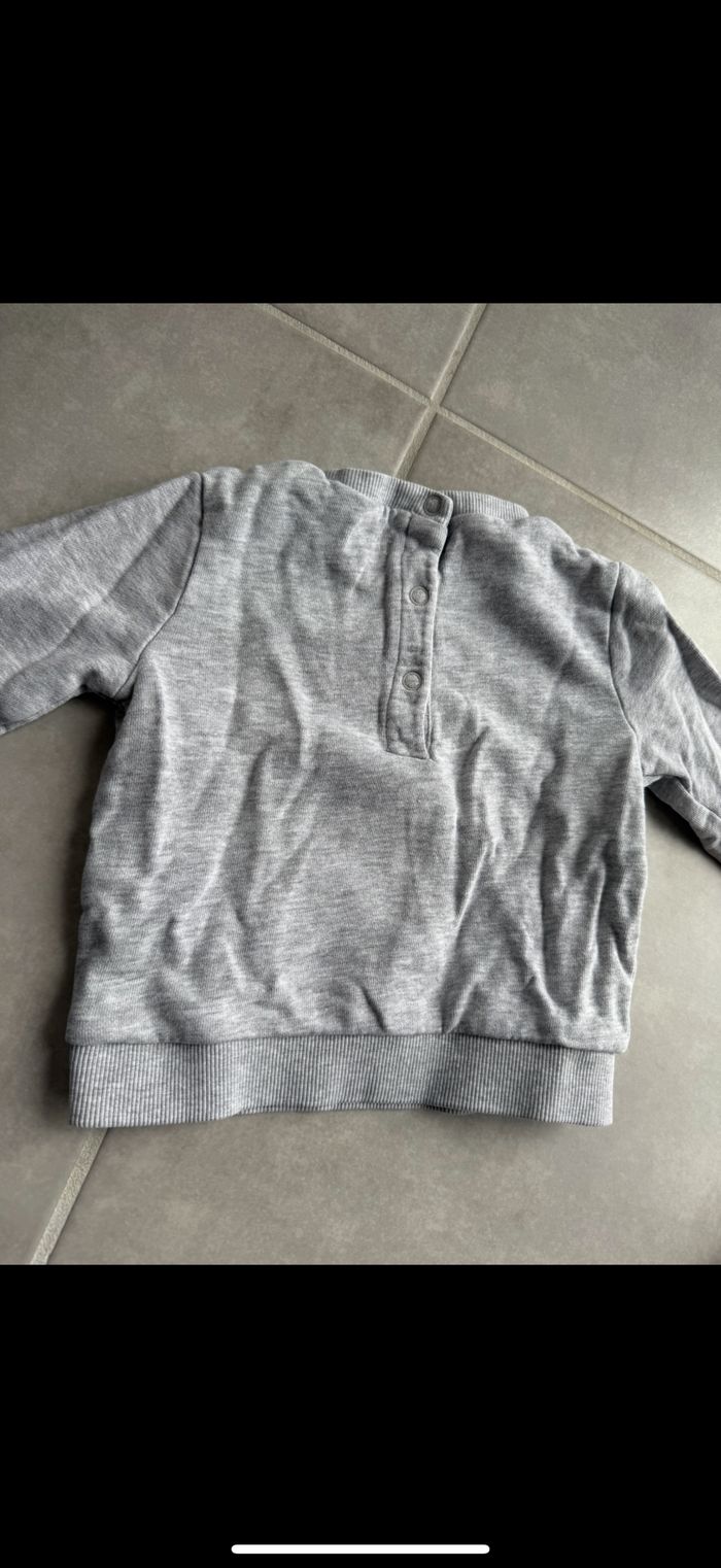Sweat pull avec tortue Kiabi 18 mois - photo numéro 9