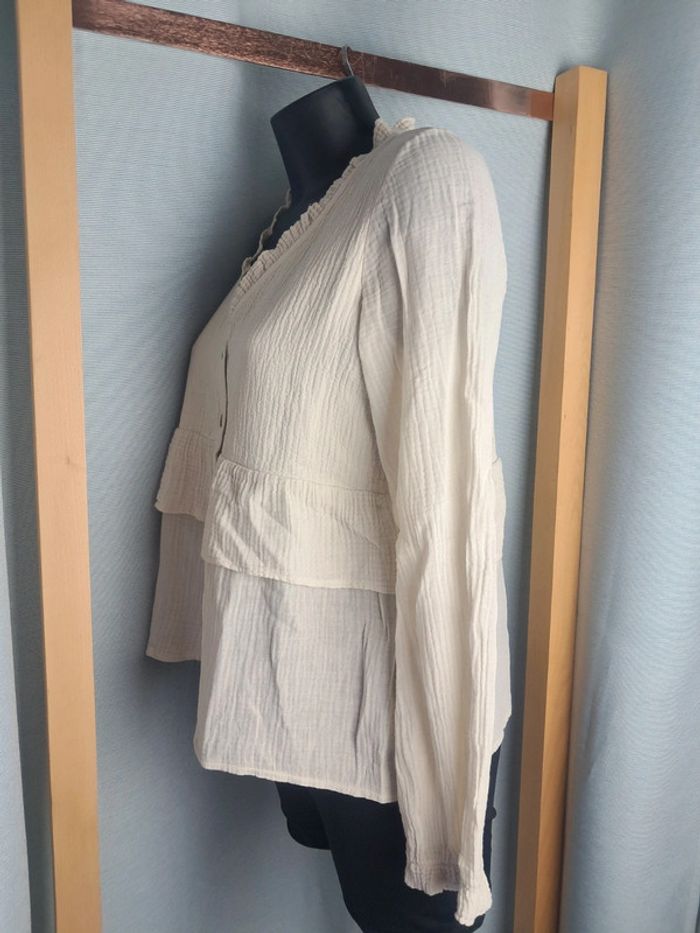 Balzac blouse été T 36/38 en tbe - photo numéro 7