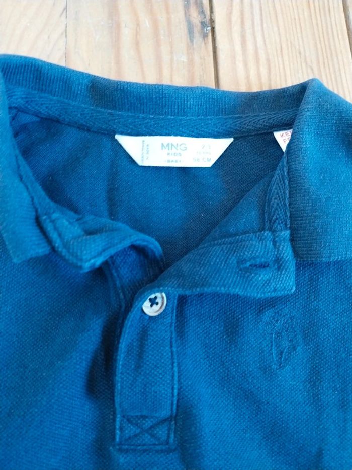 Polo marine Mango (2/3A) - photo numéro 3