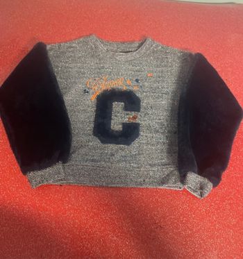 Sweat-shirt manches longues fille