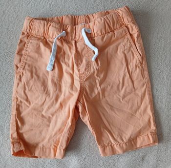 Short orange corail H&M 3ans
