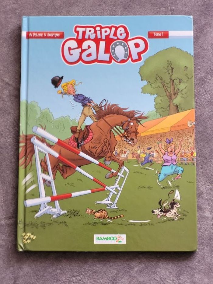 Triple Galop Tome 01 Par Rodrigue, Benoît Du Peloux (Dessins)