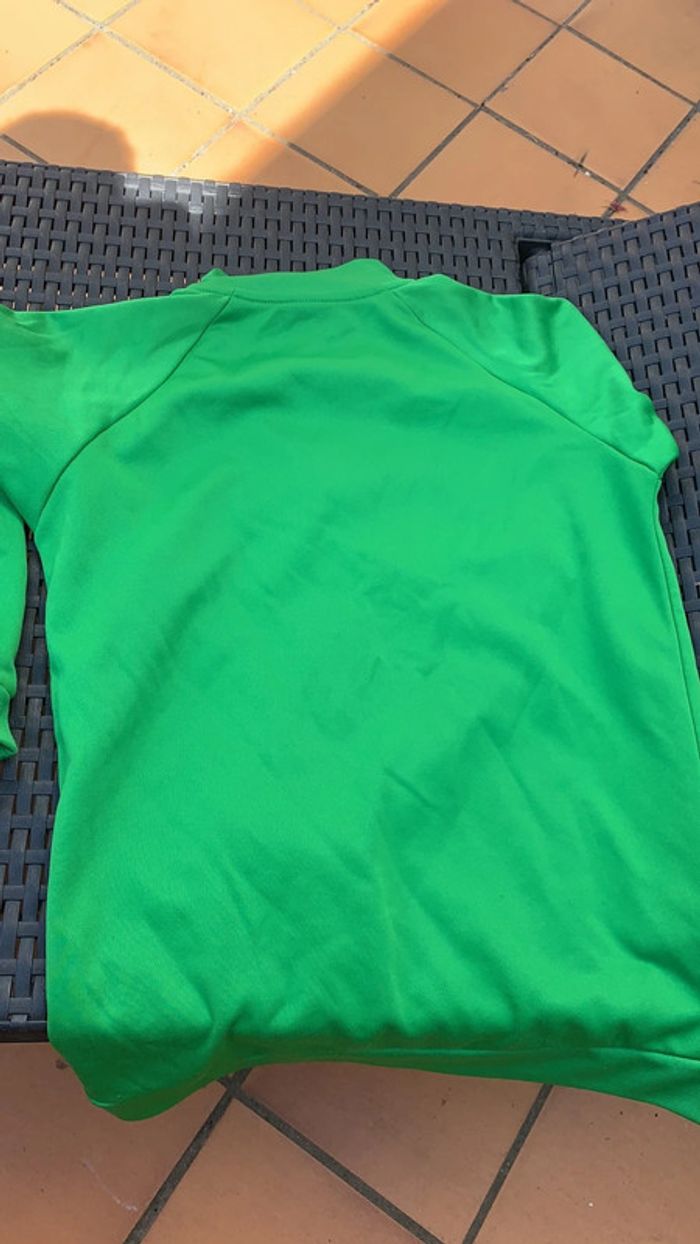 Veste survêtement sport/foot 8 ans vert Wimereux Airspire - photo numéro 3