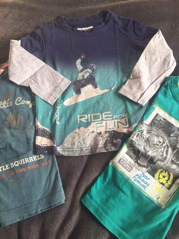 Lots teeshirt manche longue