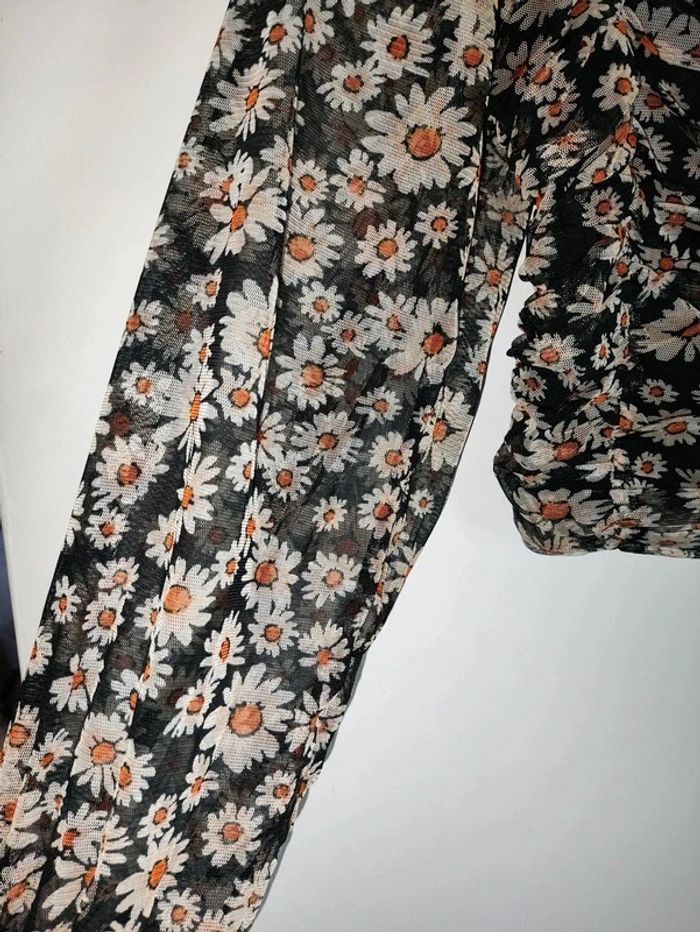 Top manga larga ajustado Bershka - photo numéro 2