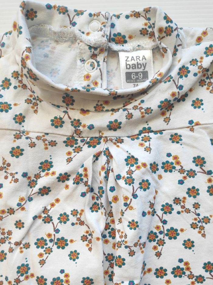 T-shirt Zara 6/9 mois - photo numéro 2