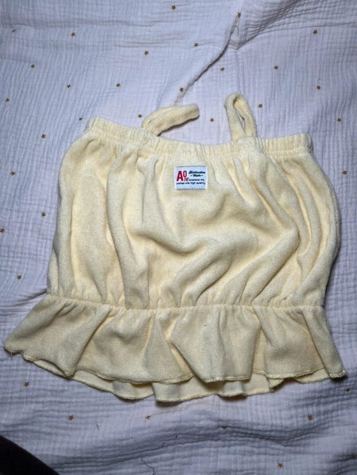 Top jaune Américan Outfitters 4 ans - photo numéro 2