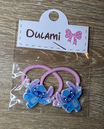 Lot de 2 chouchous rose Stitch Disney