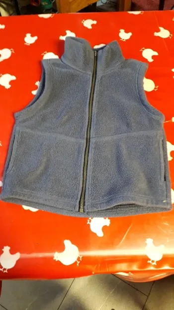 Gilet polaire sans manches
