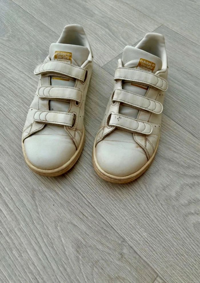 Stan Smith - Adidas - Femme - édition limitée blanche et or - Pointure 37 1/3 - en bon état
