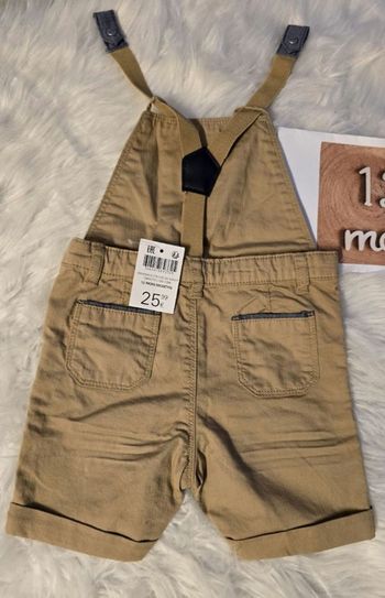 (NEUFS non portés) 🏷🥰😍💙 superbe ensemble polo et salopette 12mois Garçon 💙😍🥰