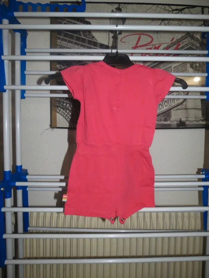 Combinaison-short 6 mois fille - photo numéro 2