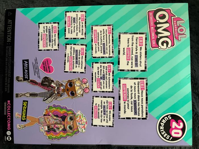 Poupée L.O.L. Surprise OMG Core Series 6 Melrose - photo numéro 3