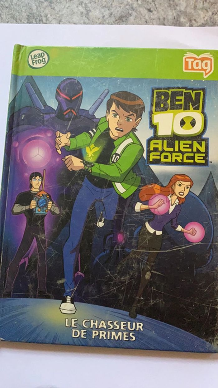 livre ben 10 alien force leapfrog - photo numéro 1