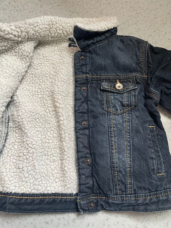 blouson en jean fille 5 ans - photo numéro 4