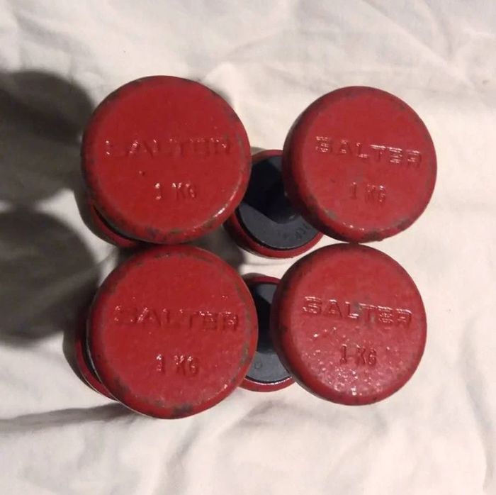 1 paire (2 haltères) 1kg , Salter - photo numéro 2
