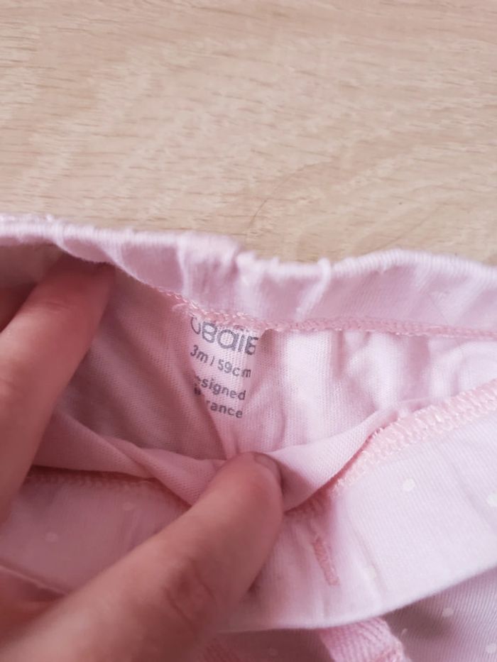Pantalon🎀 Obaibi 3 mois 2€ - photo numéro 3