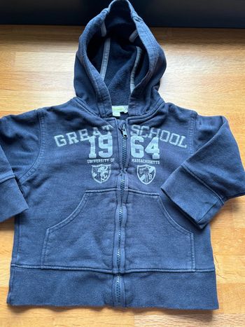 Sweat à capuche Vertbaudet 24 mois garçon