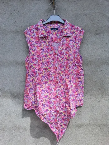Chemise fleurie