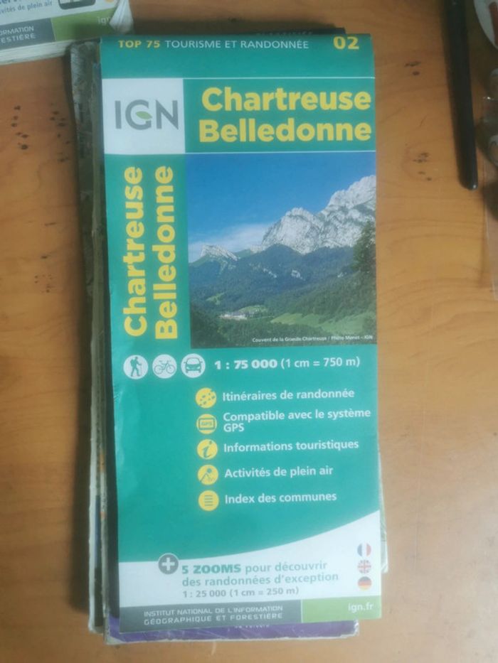 Lot de carte ign - photo numéro 5