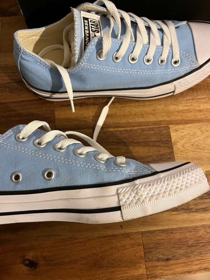 Converse bleu clair T37 - photo numéro 7