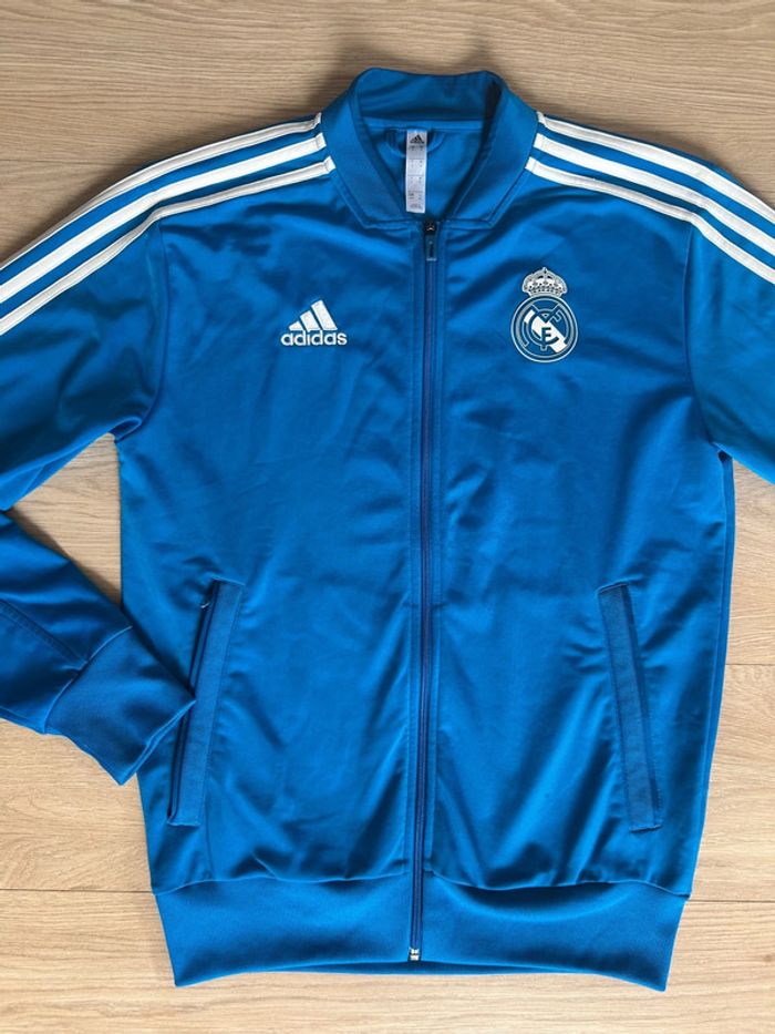 Veste Adidas Real Madrid Anthem – Taille S - photo numéro 4