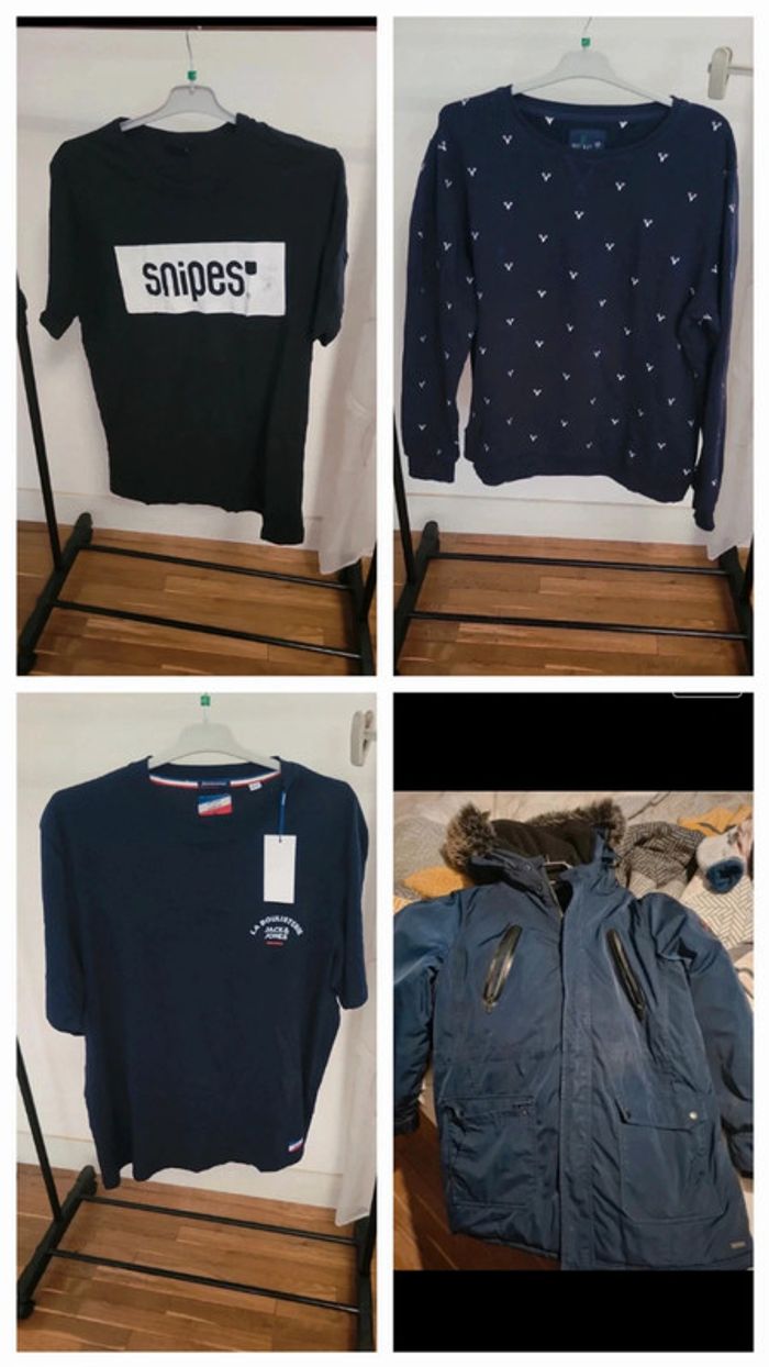 Lot taille XL homme