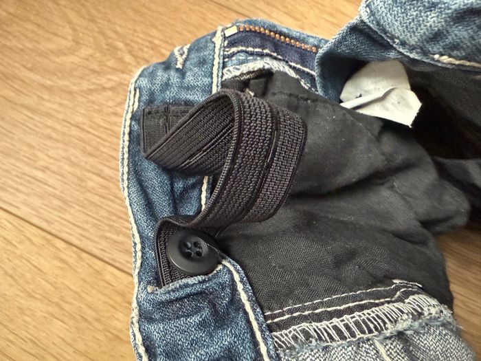 Jupe en jean Chipie bleu en 2ans - photo numéro 3