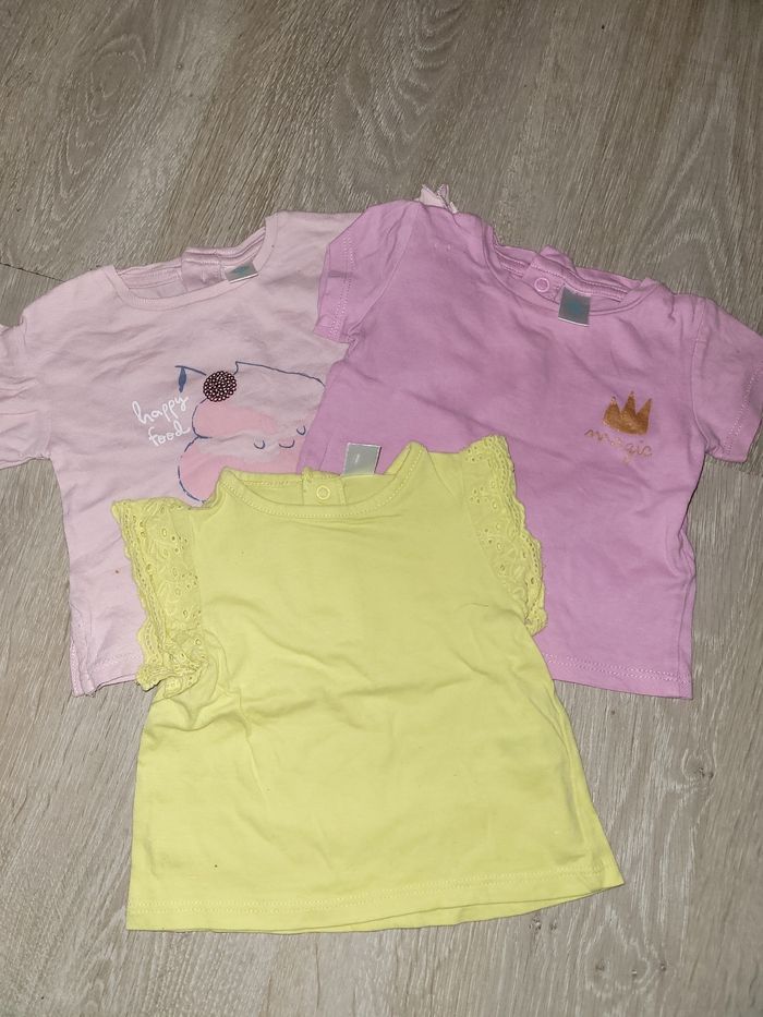 Lot de 3 t-shirt